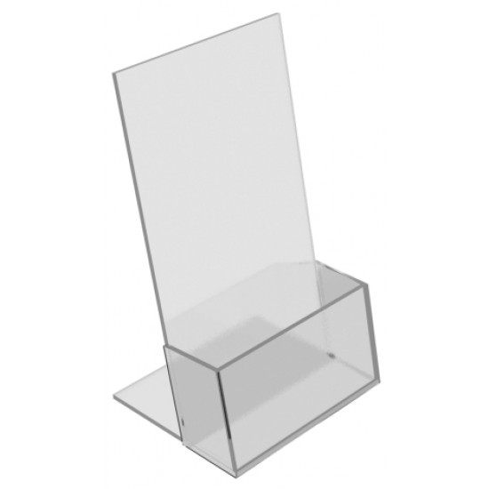 Acrylic Brochure Holders "Two-Tier" - 1/3 A4 ( 110mm x 210mm)