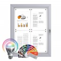 LED-RAL Notice Board - Magnetic