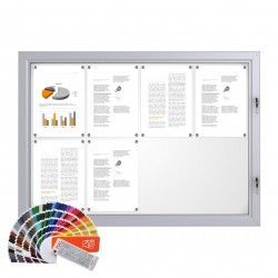 RAL Notice Board – Magnetic 8 x DIN A4