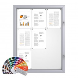 RAL Notice Board – Magnetic 9 x DIN A4