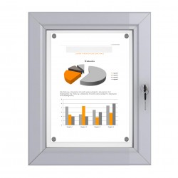 Notice Board – Magnetic 1 x DIN A4