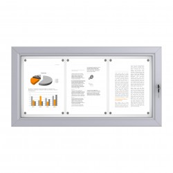 Notice Board – Magnetic 3 x DIN A4