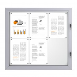 Notice Board – Magnetic 6 x DIN A4